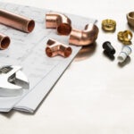 Essential plumbing tools and equipment for plumbing quiz questions.