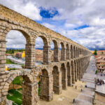 Ancient Roman plumbing used aqueducts, pipes, bridges, and channels.